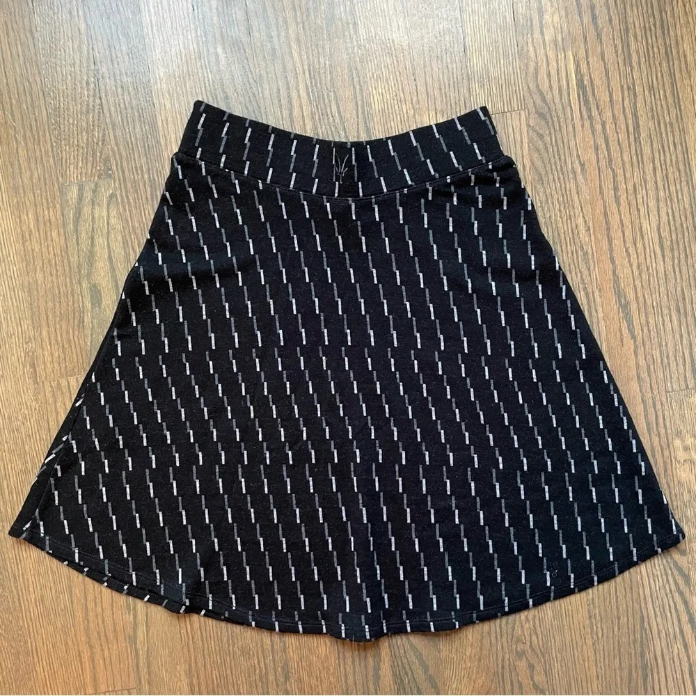 Ibex Juliet Toula Fit and Flare Merino Wool Skirt Sz S